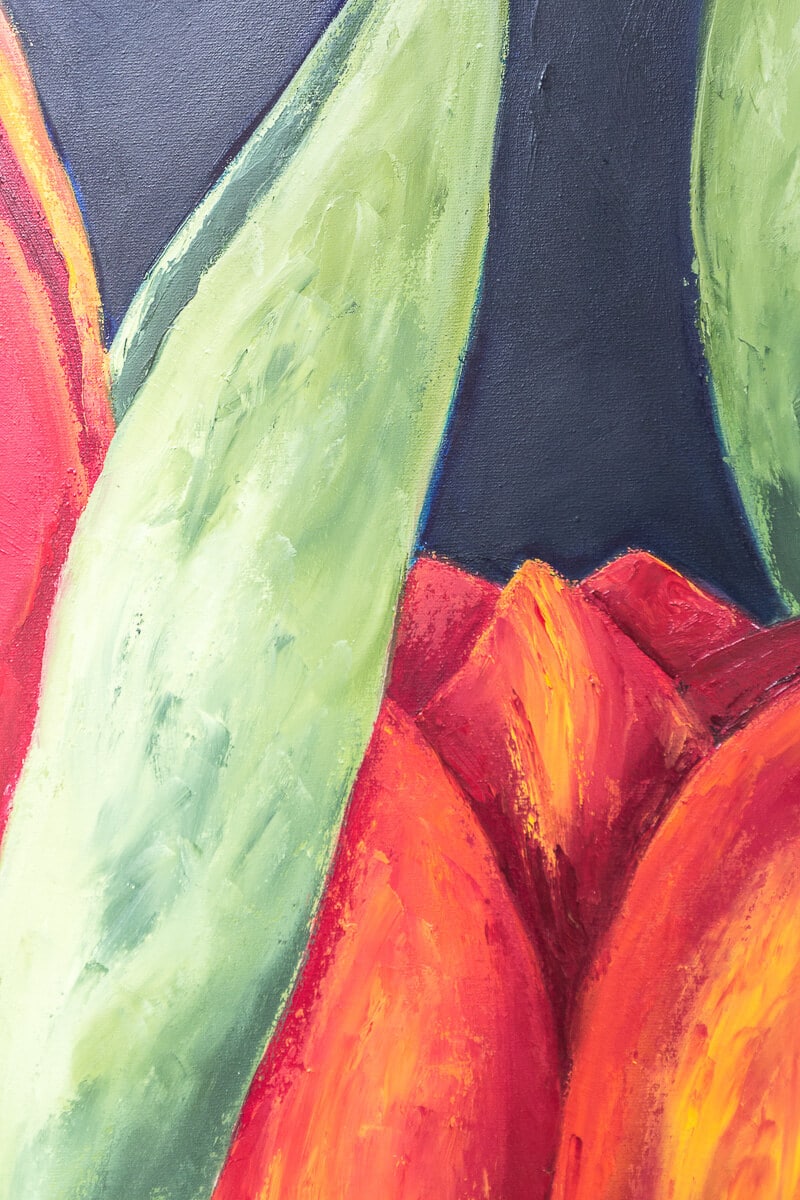 M. Jacobs Schilderijen: Tulpen uit Vaals